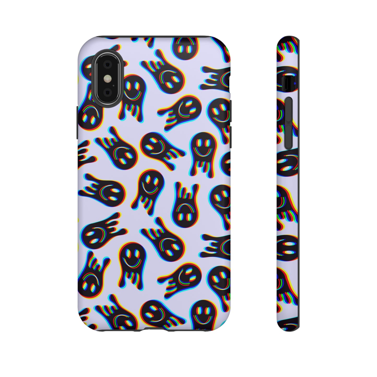 Happy Trippin Tough Phone Case for Iphones, Samsungs, and Google phones