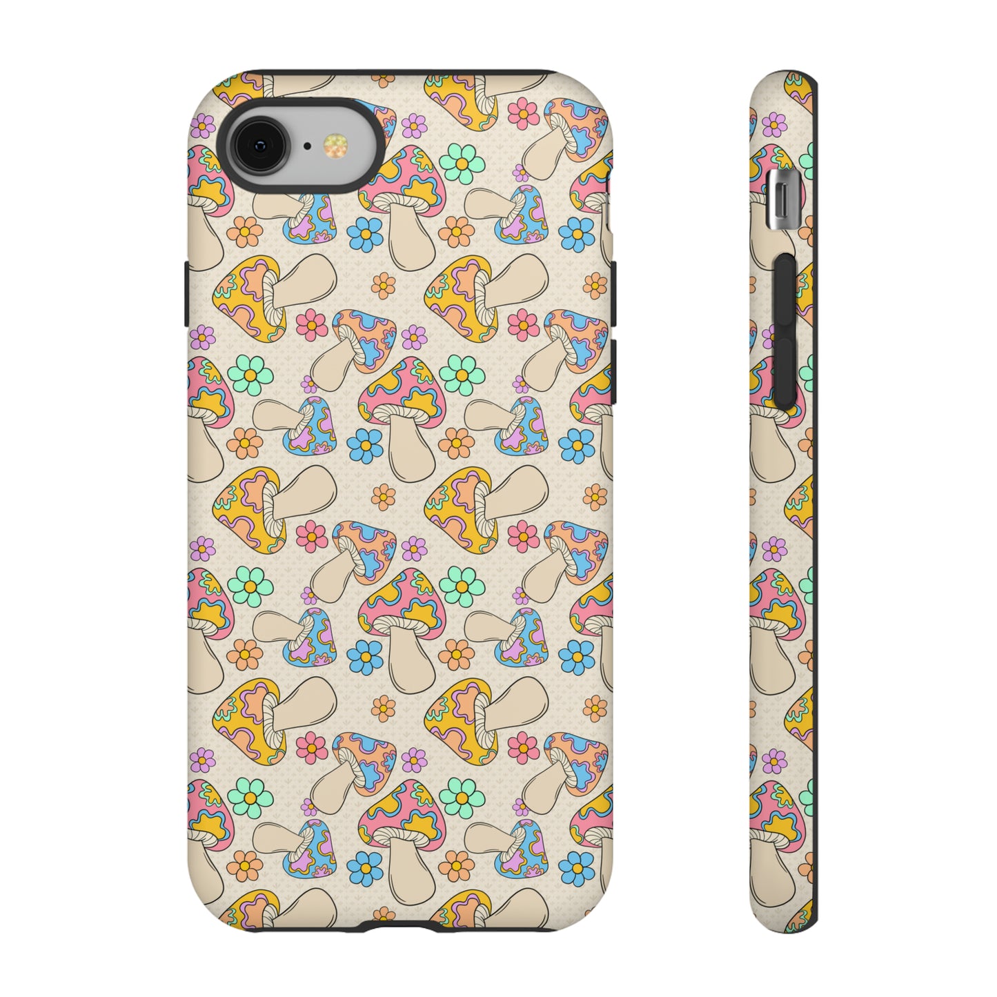 Groovy Mushroom Tough Phone Case for Iphones, Samsungs, and Google phones