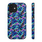 Trippy floral Tough Phone Case for Iphones, Samsungs, and Google phones