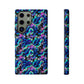 Trippy floral Tough Phone Case for Iphones, Samsungs, and Google phones