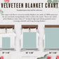 Trippy Velveteen Plush Blanket
