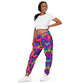 Tie Dye Unisex joggers, rave bottoms, plus size available