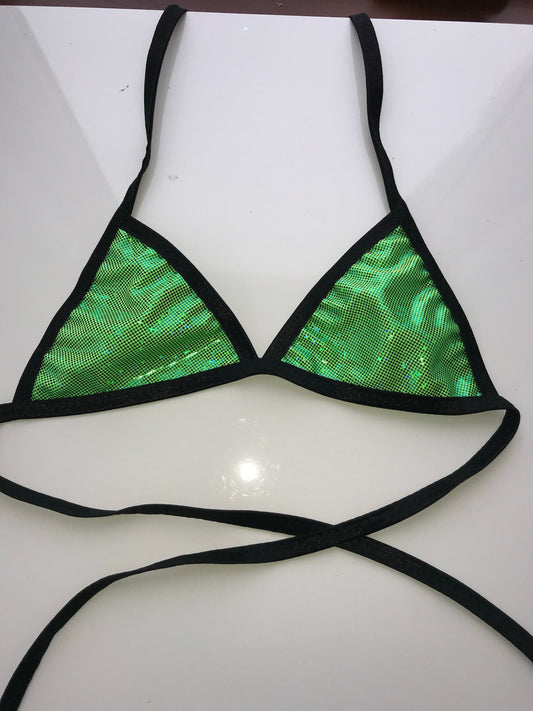 SALE - Holographic Rave Bralette - AVAILABLE IN MORE COLORS
