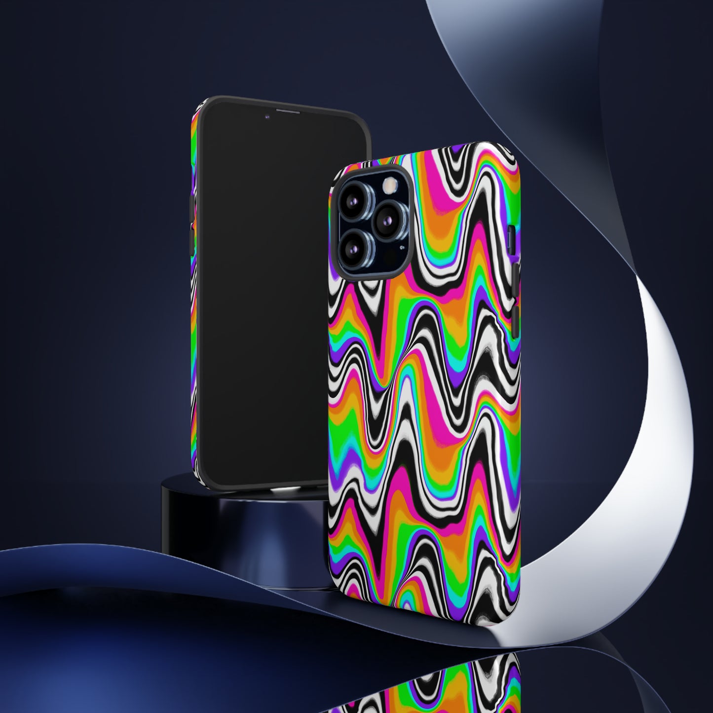 Trippy Tough Phone Case for Iphones, Samsungs, and Google phones