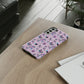 Purple Tough Phone Case for Iphones, Samsungs, and Google phones