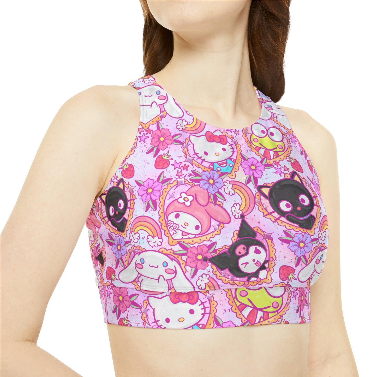 Kitty Friends Modest Rave Outfit Set