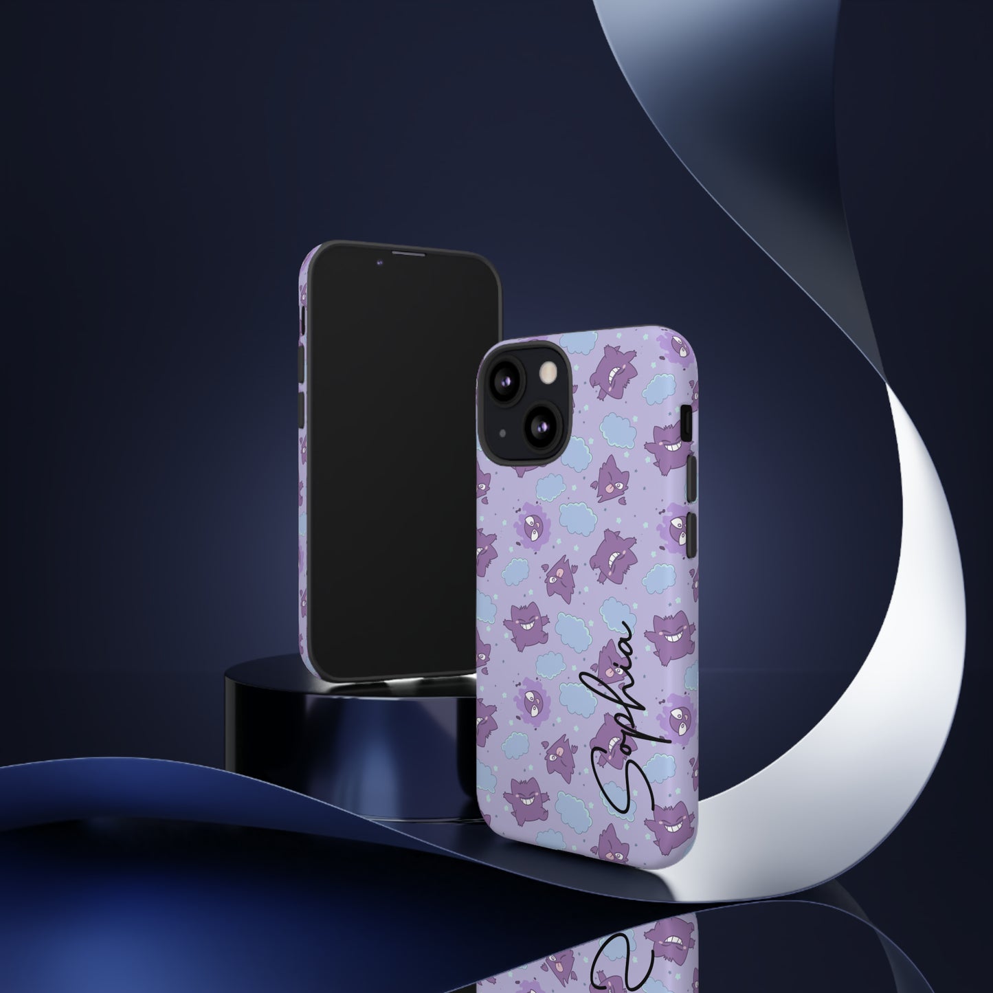 Ghost Pokemon Tough Phone Case for Iphones, Samsungs, and Google phones