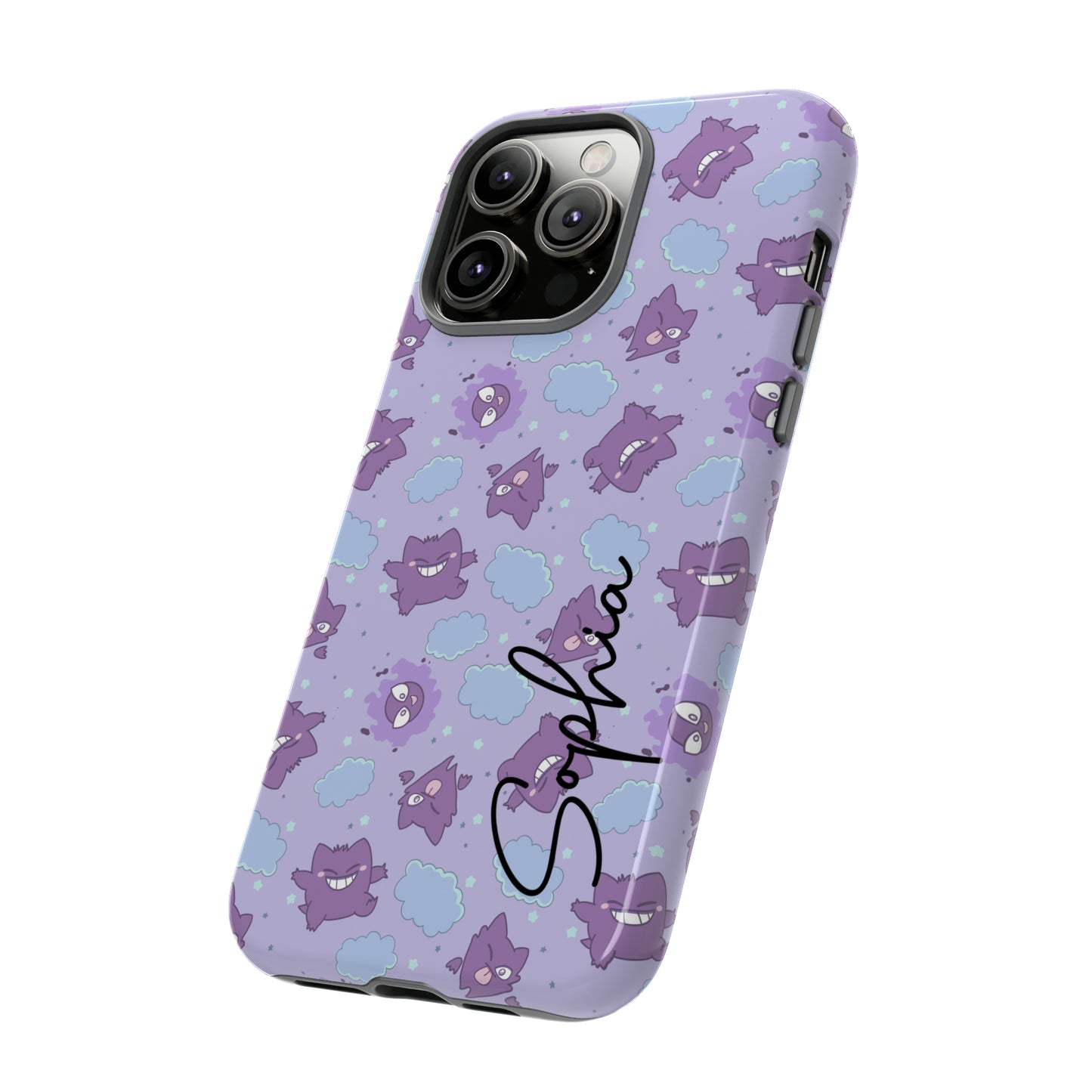 Ghost Pokemon Tough Phone Case for Iphones, Samsungs, and Google phones