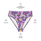 Space Shrooms high-waisted rave bottom, plus size available