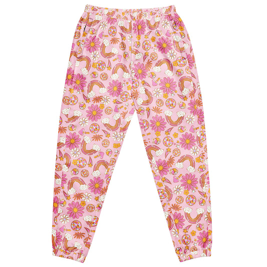 Pink Disco Rave Joggers, rave outfit plus size available
