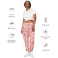 Pink Disco Rave Joggers, rave outfit plus size available