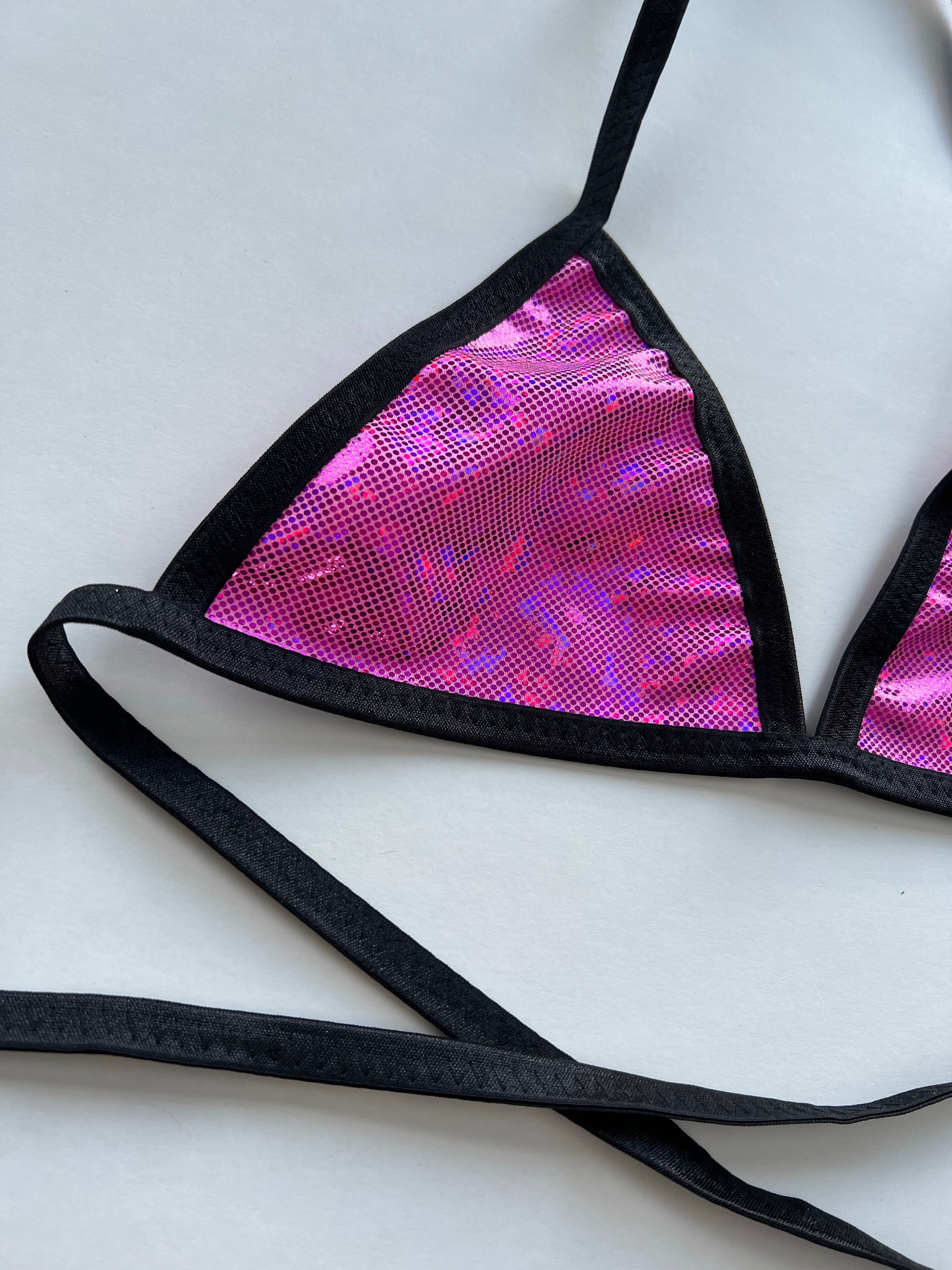 Mesh Wrap Bralette / Rave Top – Electric Couture Dolls