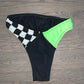 Neon Rally 2.0 bottoms only, swim bottoms, rave bottoms - Electric Couture Dolls
